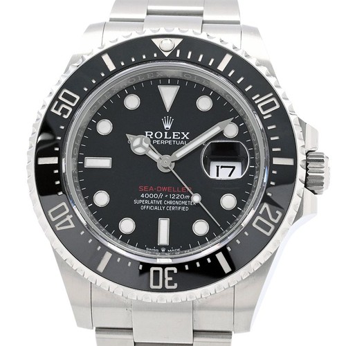 ROLEX Sea-Dweller Random Number 2025 126600 Black Men's Used Watch #52526