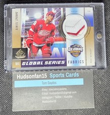 Daniel Sprong 2024-25 Upper Deck SP Game Used Global Series Fabrics Patch 7/35