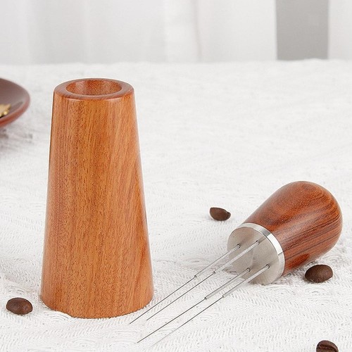 Coffee Tamper Distributor Espresso Stirrer Tool for Home Dining Kitchen - Picture 5 of 7