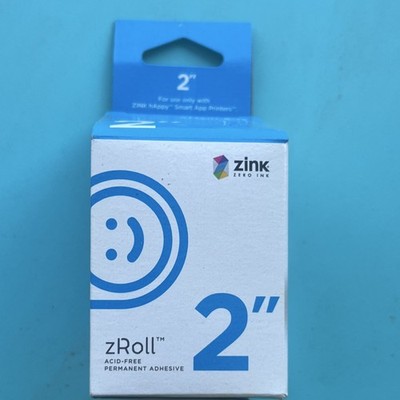 ZINK zRoll 2'' Acid-Free Permanent Adhesive Paper for hAppy Smart App Printers