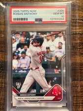 2025 Topps Now - Call-Up Roman Anthony #305 (RC) PSA 10