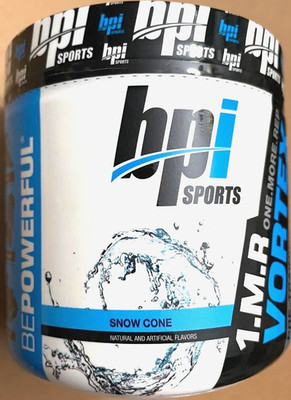 bpi Sports, 1.M.R. Vortex Pre-Workout Snow Cone flavor