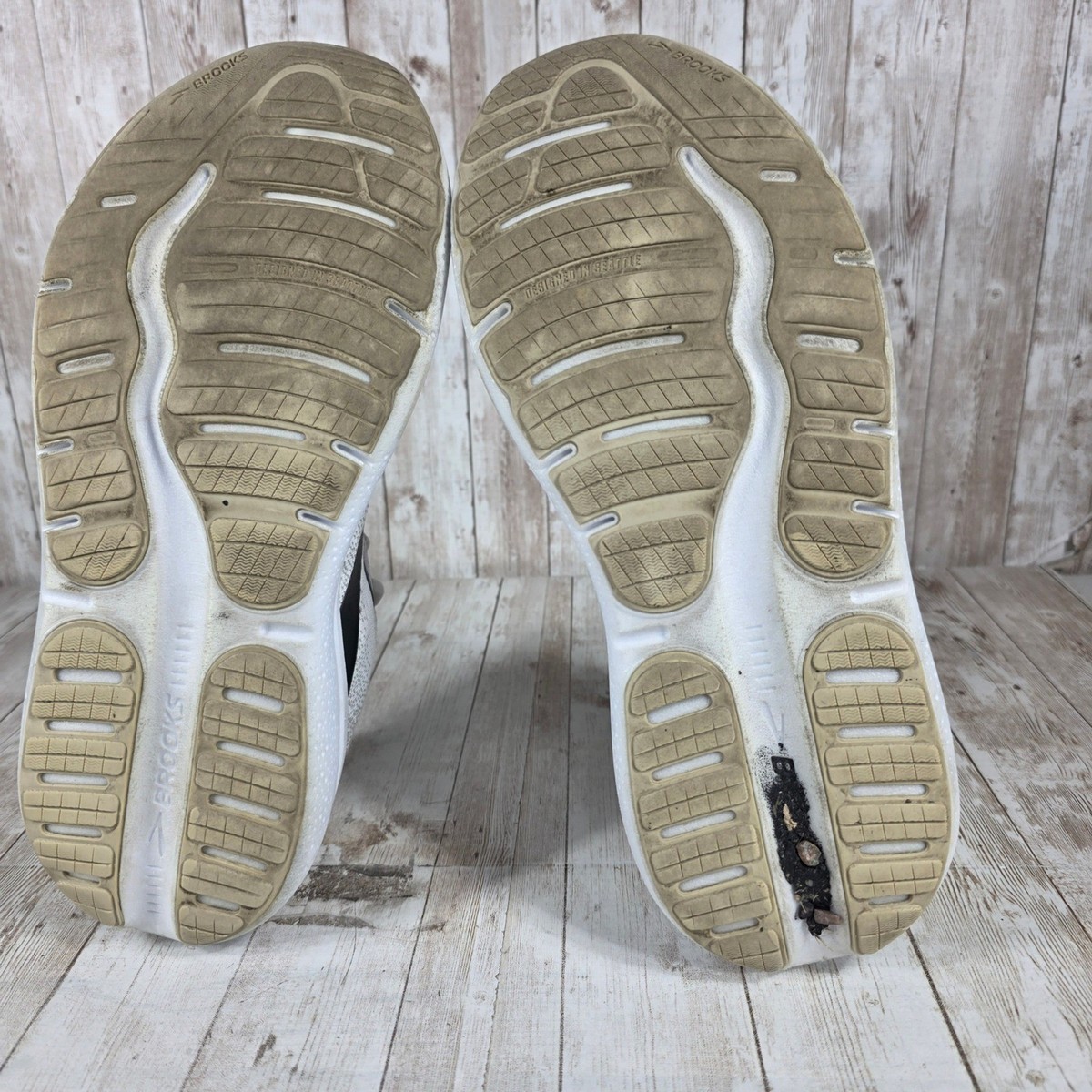 Brooks Ghost Max Men\'s Running‎ Shoes White Neutral Cushioning Size 11.5 Brooks Ghost Max 2 Bright White for sale | eBay main image 2