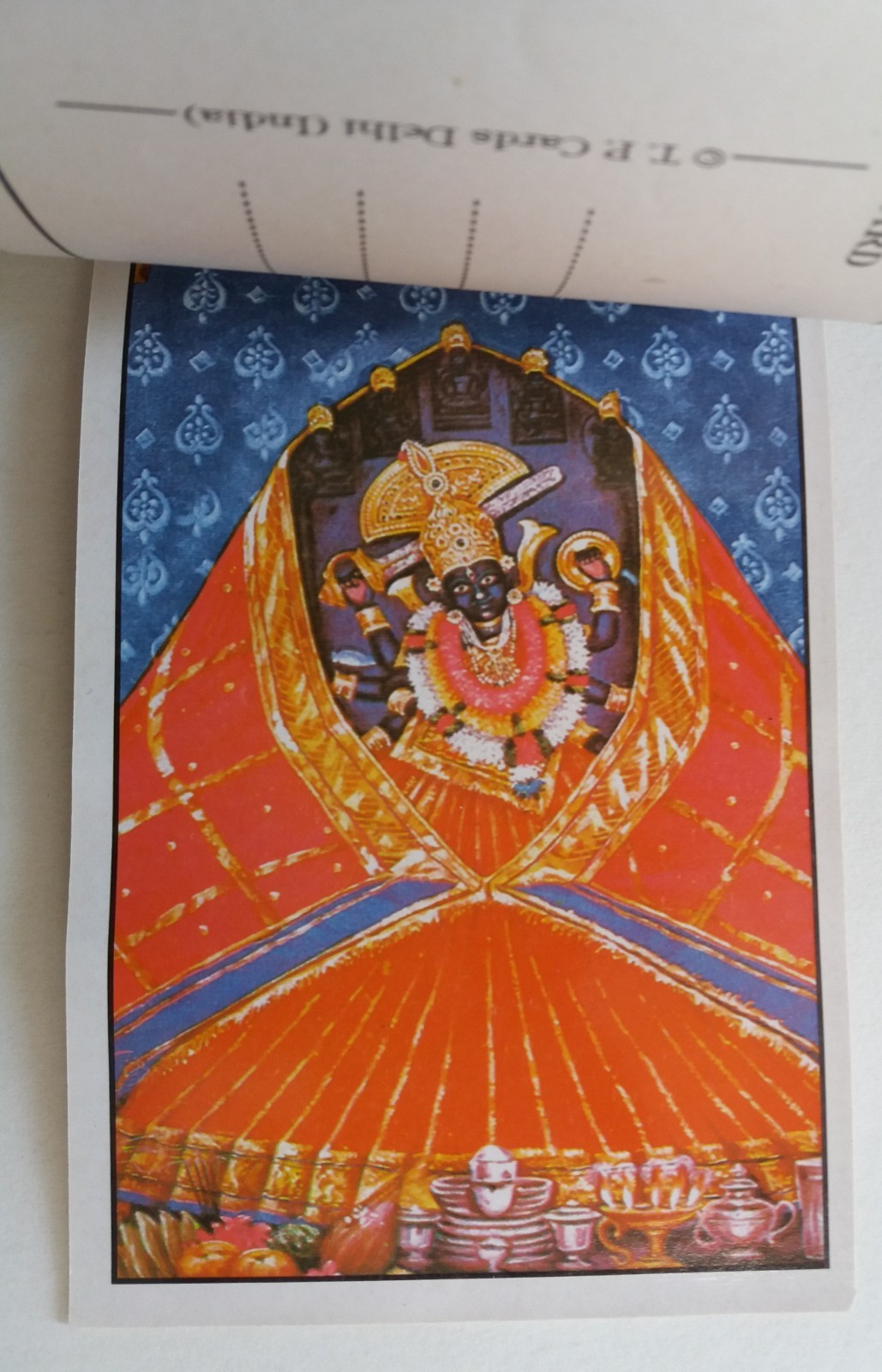 LOT OF 19 POSTCARD ALBUM INDIA VINTAGE JAIPUR & AMRE 1980s