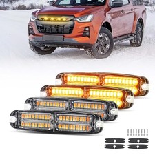 Amber Strobe Lights Kit For Truckssync Feature Emergency Strobe Grille Amber Strobe Lights Kit For Truckssync Feature Emergency Strobe Grille