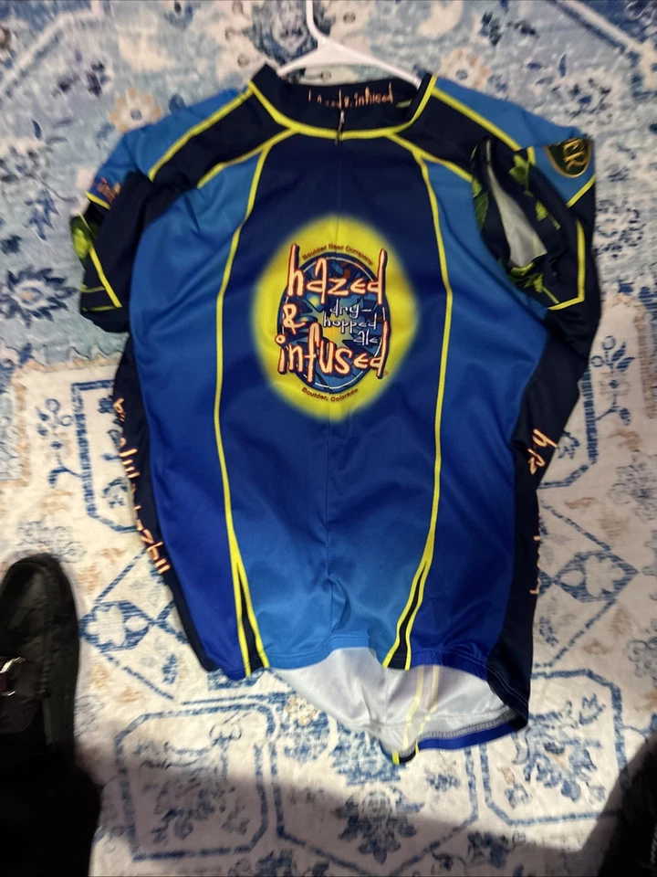 Camiseta de ciclismo BioDerm adulto 2XL Solvang Century & Half Century 3/4 cremallera EE. UU. Foto 2 de 4