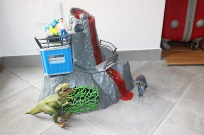 Grande Expédition Sur Le Volcan Schleich Dinosaurs 42564 T-REX Dinosaures Dino - Photo 1/4