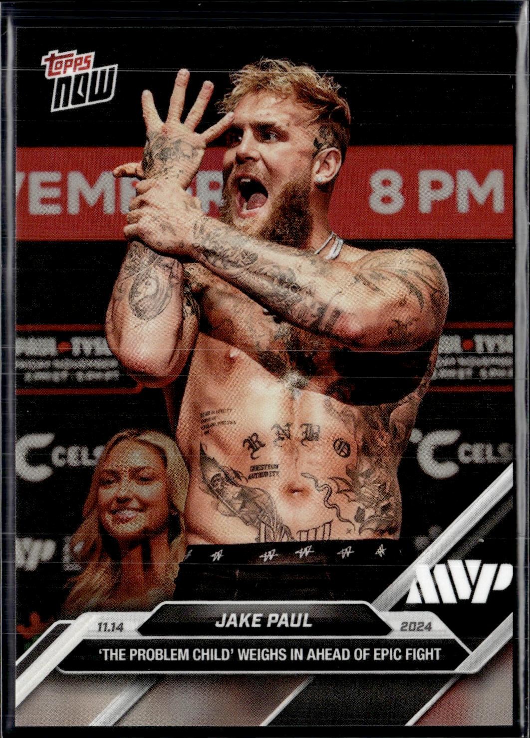 2024 Topps Now #2 Jake Paul