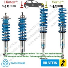 Bilstein B14 Fahrwerk 25-45mm, 20-40mm Tieferlegung für Audi A6 Avant 4B5 4B6 97