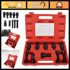 10-Piece Motorcycle Flywheel Puller Kit - Carbon Steel Tool Set for ATV, Scooter