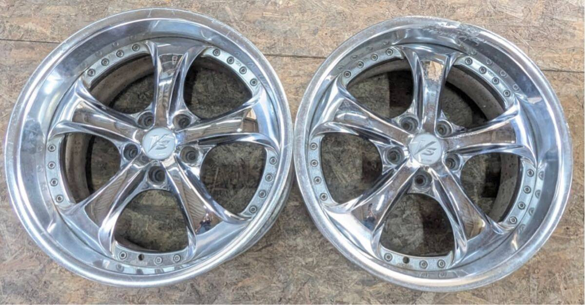JDM WORK VS-KF 18 inch 9.5J39 PCD114.3 5 holes 5H deep rim
