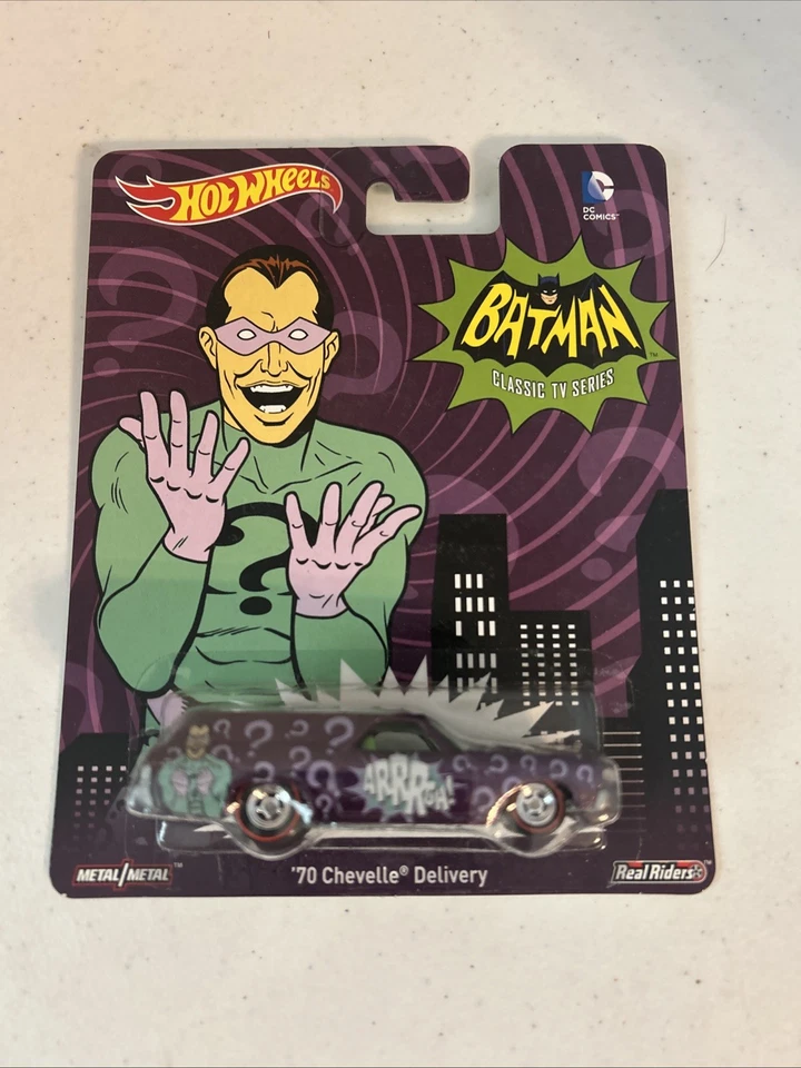 Hot Wheels 2015 Cultura Pop Batman Serie de TV Clásica Lote de 4 Foto 2 de 4