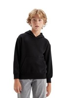 DeFacto Kapuzenpullover Jungen Schwarz GrößE 5/6