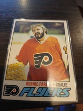 1977-78 O-Pee-Chee Bernie Parent Card  65  Philadelphia Flyers