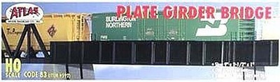 Atlas Code 83 Plate Girder Bridge - HO Scale Model Railroad Bridge - #592