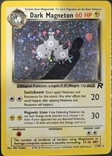 Dark Magneton 11/82 Team Rocket Holo Rare Unlimited 2000 WOTC MP on eBay