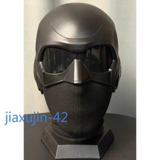The Boys Noir Cosplay Helmet 3D Print Matte Black Face Shield Mask Halloween NEW