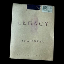 Legacy 90s Vintage Black High Wasted Shapers Shapewear Sz C