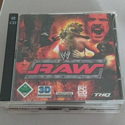 THQ WWE Raw WWE Serie PC 2 CD USK 12 inkl. Handbuch CD-ROM Spiel