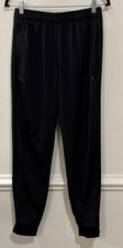 Adidas Women s Athletic Pants Black Size M Joggers Training Gym w/ Pockets