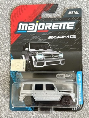 Majorette Mercedes-AMG Premium, Mercedes-AMG G63, silber, 1/64 nagelneu, versiegelt