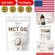 Coconut MCT Powder - 16 Ounce, Quick Absorption, Essential Fatty Acids