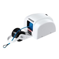 12V Electric Anchor Winch Remote Control 45LBS Saltwater 100ft Rope for Boats