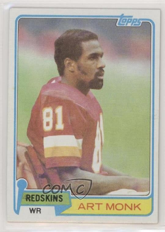 1981 Topps Art Monk #194 HOF 1e3