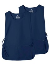 2 PCS Adar Universal Unisex Cobbler Apron Protective Workwear Smock Covering