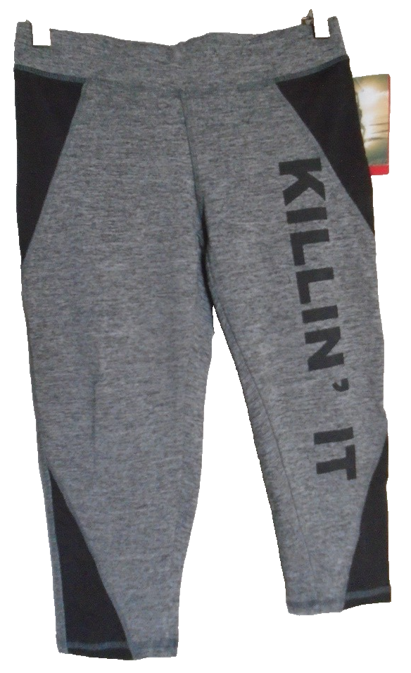 ALTRA Leggings Take A Walk Capri taglia M grigio nero nuovi con etichetta