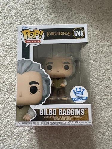 Funko Pop! Lord of the Rings: Bilbo Baggins #1748 Funko Exclusive W/Protector