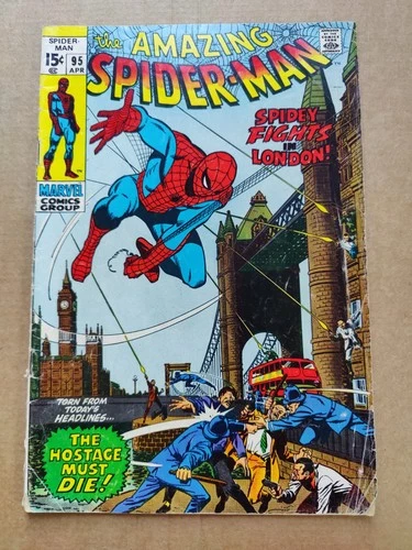 The Amazing Spider-Man #95 (Marvel Comics April 1971) GD Low Grade COMPLETE