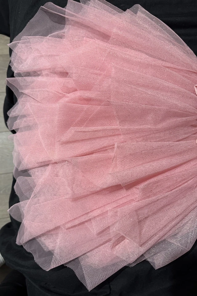 Vestido Princesa Disney Rosa Tul Talla 5 Niñas Vestido Foto 3 de 3