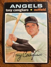 1971 Topps Tony Conigliaro California Angels #105