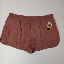 Avia Hybrid Run Shorts Women's Size XXXL 22 Smokey Rose Pull On Pockets Liner