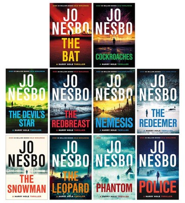 Harry Hole Series By Jo Nesbo Book 1-10 Collection 10 Books Set (Poli | Jo Nesbo