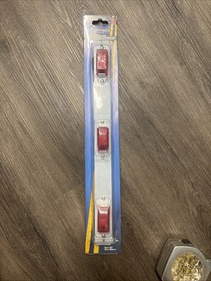 ID LIGHT BAR red/white waterproof meets req' for  80''W trailer MC93RK NOB