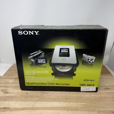 Sony DVD Recorder VRD-MC5 Multi-Function Bundle DVD-R with Original Box
