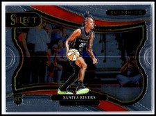 2025 Panini Select WNBA #9 Saniya Rivers Snapshots Connecticut Sun