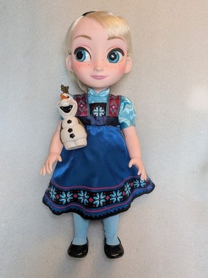 Disney Frozen Elsa Doll 16'' Animator's Collection with Original Clothes & Olaf