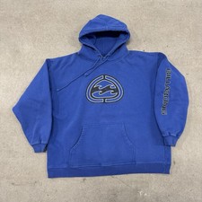 VTG Billabong Hoodie Sweatshirt Men XL 90s Y2K Logo Graphic Surf Skater Faded