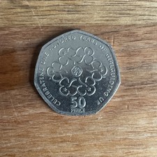 2010 Girl Guides Celebrating 100 Years of Girlguiding UK 50p Fifty Coin VGC