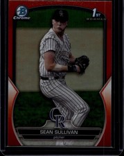 2023 Bowman Draft #BDC-88 Sean Sullivan Chrome Refractor