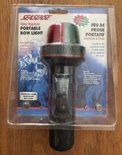 SEASENSE 50073860 WATERPROOF PORTABLE CLAMP-ON BOW LIGHT RED / GREEN