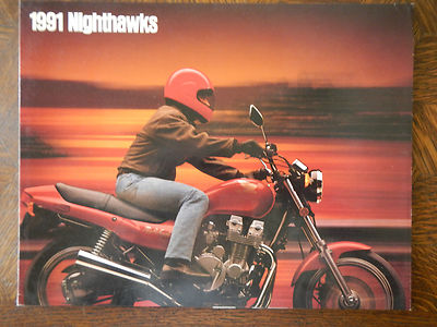 91 HONDA NIGHTHAWK 750 CB750 CB250 250 NOS OEM DEALER'S SALES