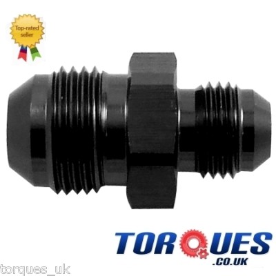 AN -16 Female to AN -12 Male Reducer Adapter In Black