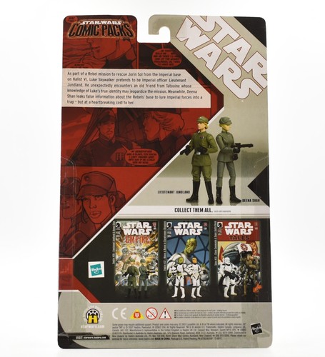 Star Wars Comic Packs #39 Lieutenant Jundland & Deena Shan Action Figure 2-Pack - Picture 2 of 2