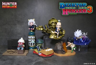 Re-MeNT - HUNTER×HUNTER DesQ DESKTOP HUNTER 3 Hunter X Hunter DesQ Desktop Hunter Re-Ment 3-Inch Mini