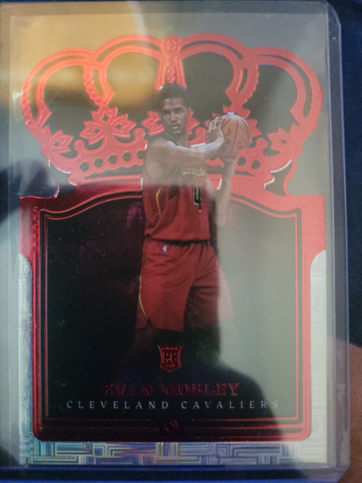 Evan Mobley 2021-22 Panini Crown Royale 89 Asia Red RC MSH