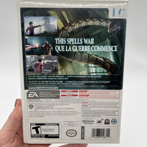 Harry Potter und die Heiligtümer des Todes: Teil 1 (Nintendo Wii, 2010) - Bild 2 von 4